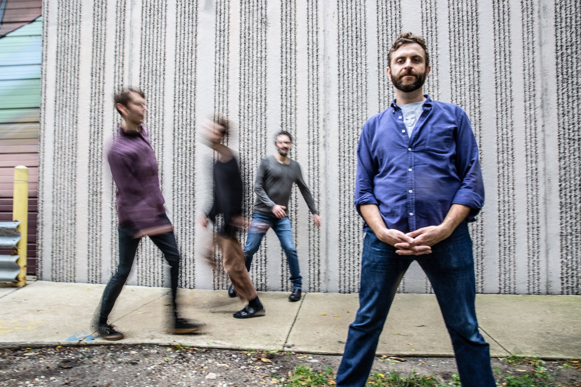 Young Man in a Hurry — photo by Sally Blood